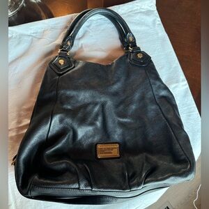 Marc by Marc Jacobs Black Leather Workwear Standard Supply Handbag Laptop Bag